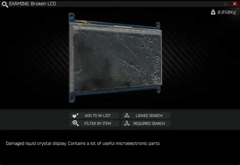 It was later discovered that it also has plenty of applications for domestic use. . Broken lcd tarkov